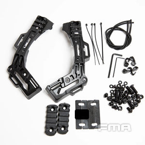 FMA Tactical Helmet Accessories Suit With Screws EX Rail 3.0 Retrofit Kit Component CE Certification