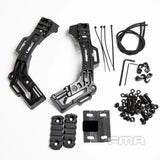 FMA Tactical Helmet Accessories Suit With Screws EX Rail 3.0 Retrofit Kit Component CE Certification