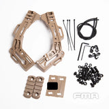 FMA Tactical Helmet Accessories Suit With Screws EX Rail 3.0 Retrofit Kit Component CE Certification