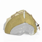 FMA Portable Tactical PD AirFrame Helmet Cover DE BK MC TB1418