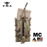 FMA Tactical M4 Magazine Pouches Double Mag Pistol Rifle Molle Magazine Pouch for M4 M16 AK Glock