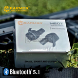 EARMOR M20T Bluetooth Earplugs Hunting Shooting Electronic Earplugs Headset Noise Canceling NRR26db