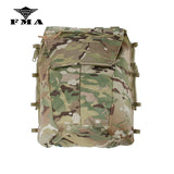 FMA Tactical Vest Bag Zip-on Pouch Molle Military JPC 2.0 Vest Zip-on Plate Carrier Vest