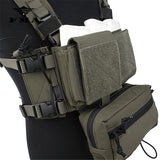 FMA Tactical Chest Rig Full Set Multicam Cordura 500D SS Micro Low Profile Light Fight