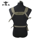 FMA Tactical Chest Rig Full Set Multicam Cordura 500D SS Micro Low Profile Light Fight