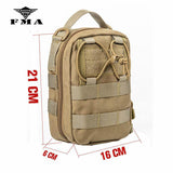 FMA Tactical Pouches MOLLE Tactical Medical Pouch EDC Survival Emergency First Aid Bags