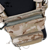 FMA Tactical pouch set Multicam Accessories bags Three-piece Set for SS Chest Rig Chest Hanging