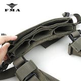 FMA Tactical Chest Rig Full Set Multicam Cordura 500D SS Micro Low Profile Light Fight