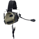 EARMOR M32 Tactical Headset & Kenwood PTT Adapter Set M52 Kenwood