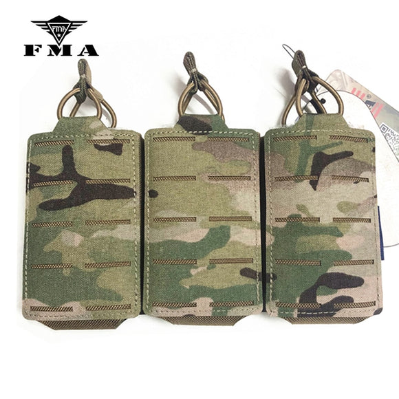 FMA Tactical Mag 5.56mm / 762mm Laser-cut Triple Magazine Pouch