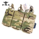 FMA Tactical Mag 5.56mm / 762mm Laser-cut Triple Magazine Pouch