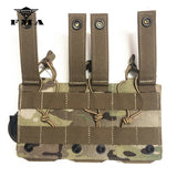 FMA Tactical Mag 5.56mm / 762mm Laser-cut Triple Magazine Pouch