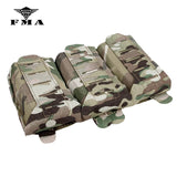 FMA Multicam Triple Stackable Tenspeed M4 Mag Pouch Molle Magazine Pouch