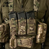 FMA Multicam Triple Stackable Tenspeed M4 Mag Pouch Molle Magazine Pouch