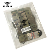 FMA Tactical Pouches Triple Magazine Pouch MOLLE Mag Carrier SMG Mag Camo Military Molle