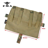 FMA Tactical Molle M4 TRIPLE Magazine Pouch Multicam for Tactical AVS JPC2.0 Vest