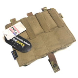 FMA MP7 Quadruple Magazine Pouch Molle 500D Cordura for Tactical Vest AVS JPC2.0 Vest