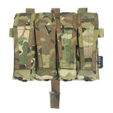 FMA MP7 Quadruple Magazine Pouch Molle 500D Cordura for Tactical Vest AVS JPC2.0 Vest