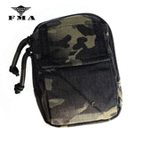 FMA Tactical Pouch Multicam Black Waist Bag Molle Hunting & Airsoft Small Tools Bags