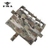 FMA Tactical Vest MOLLE Triple Pouch M4 5.56 Magazine Front Detatchable 500D Nylon