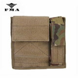 FMA Tactical MAP Pouch Admin&Light Molle Bags Military Tactical Accessory Multicam Black