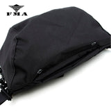 FMA Military Tactical Vest Zipper Pouch Bag Black Zip Panel Back Pack NG Ver