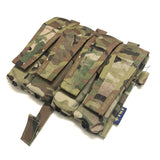 FMA MP7 Quadruple Magazine Pouch Molle 500D Cordura for Tactical Vest AVS JPC2.0 Vest