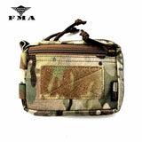 FMA Tactical MOLLE Plug-in Debris Waist Bag Tactical Accessory Utility Pouch EDC Bag Combat Military Gear Pack