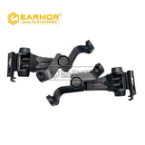 EARMOR M16C  New Headset  Back Rail Mount Bracket ARC Rail Adapter for M31 / M32 / M31H / M32H Headset