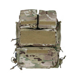 FMA Tactical Vest Zipper Pouch Bags Multicam Limited Edition for Tactical Vest 16-19 AVS JPC2.0 CPC