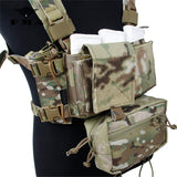 FMA Tactical Chest Rig Full Set Multicam Cordura 500D SS Micro Low Profile Light Fight