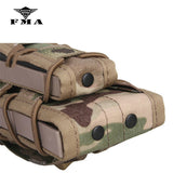 FMA Tactical M4 Magazine Pouches Double Mag Pistol Rifle Molle Magazine Pouch for M4 M16 AK Glock