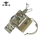 FMA Tactical Pouches 148/152 Radio Pouch Multicam Walkie Talkie Bag for Outdoor Airsoft SPC Tactical Vest