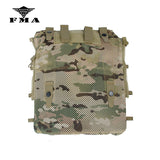 FMA Tactical Vest Bag Zip-on Pouch Molle Military JPC 2.0 Vest Zip-on Plate Carrier Vest